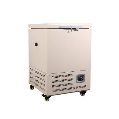 China 2022 hot sale -135 degree ultra low temperature freezer lab biomedical refrigerator manufacturers for bio storage 58L for sale