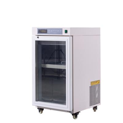 China HELI Hot ONE Doors Refrigerator HYC-L70 Drug/Vaccine/Reagent Storage Lab Glass Refrigerator 70L for sale