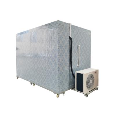 China Hotels -18 Celsius Mobile Modular Cold Storage Walk-In Freezer for sale