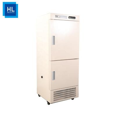 China HCD-25L400 II Straight Freezer Combination Laboratory Fridge / Freezer Temperature Ultra Low Dual Freezer Class 132 Kg 470*490*1120mm for sale