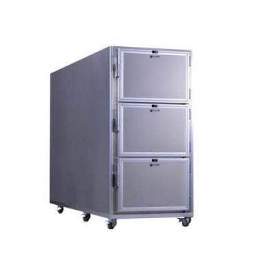 China Medical Equipments HK-3 3 Body Cryogenic Storage Mortuary Mortuary Corpse Refrigerator Freezer for sale