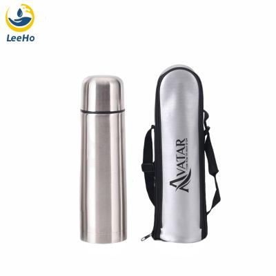 China Hot Selling Double Tumbler PORTABLE Stainless Steel Wall Bullet Thermos 1000ml Sublimation Bullet Thermos for sale