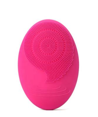 China Skin Tightening Best Selling 2021 Mini Sonic Electric Face Brush Silicone Waterproof Massage Cleansing Facial Brush for sale