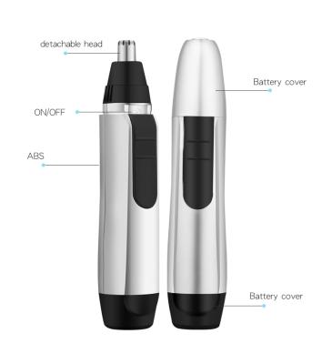 China Hot Selling Electric Car Ear Easy Clean Hair Removal Ear Nose Hair Trimmer for sale