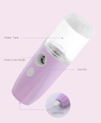 China Wholesale Price Mini Sprayer Face Lighting Nano Facial Spray For Skin for sale