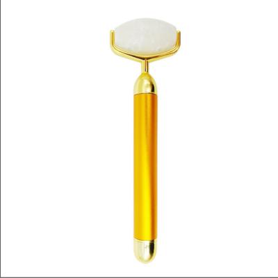 China 2021 Jade Roller Natural Jade Stone Vibration Blood Vessels Removal Beauty and Personal Care Jade Vibrating Roller for sale