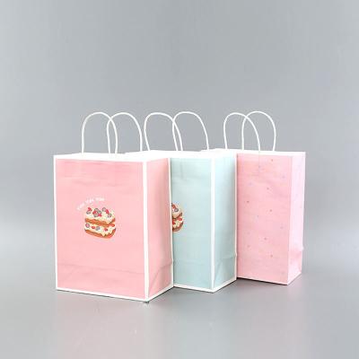 China Environmental Eco Friendly Biodegradable Cheap Price Brown Kraft Paper Bags With Handle for sale