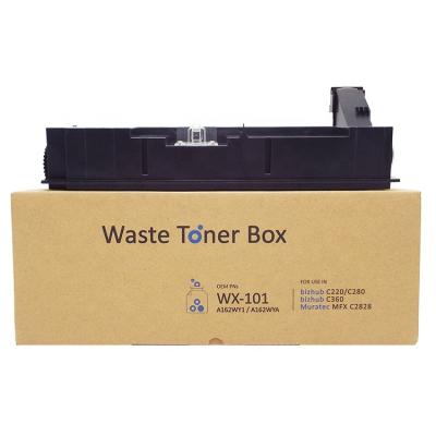 China Compatible waste toner WX-101 bottle COMPATIBLE for konica minolta bizhub C220 C280 C360 color copier TN216 TN319 for sale