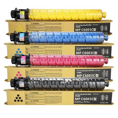 China Factory Wholesale MPC6004SP Toner Cartridge Manufacturer For Ricoh MP C4503 C5503 C6003 C4504 C6004 COMPATIBLE PS Color Copier Toner Bottle for sale