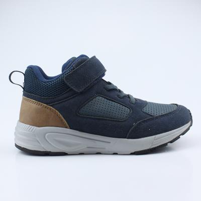 China Trendly Round Fashion Kids VSITA High Top Trainers Casual Sneaker Sport Shoes for sale