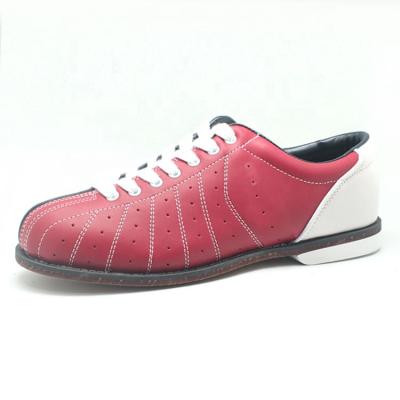 China Classic New Arrivals Round Sight Rental Bowling Shoes Unisex Lace Up Rolling Shoes for sale