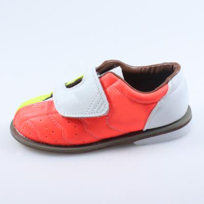 China Round Frame Pro Bowling Shoes Men's And Women's Classic Hook&Loop Bowling Shoes for sale