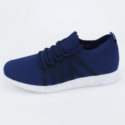 China Round Frame Mens Recycle Trainer Lightweight Sneaker Fly Knit To Recycle Shoes for sale