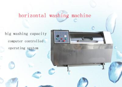 China Heavy Duty Industrial Horizontal Washing Machine 35kg - 100kg For Laundry for sale