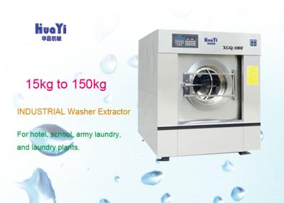 China Fully Auto Front Load Industrial Clothes Washing Machine For Laundry Plant for sale