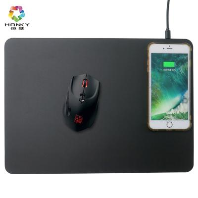 China With Wrist Rest Promotion Gift Good Quality Office Home Stylish Wireless Mouse Pad Charging Pad for sale