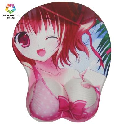 China Sexy Girls Photos 3D Big Boner Non-Toxic Custom Anime Game Of Silicon Gel Rest Mouse Pads for sale