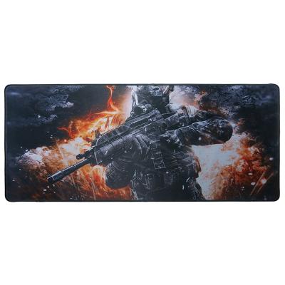 China Radiation Protection Customized Large Gaming Mouse Pad CF Gamer Desk Mat For Keyboard Fabric Mouse Pad Rubber Mat for sale