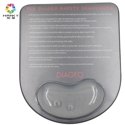 China Radiation Protection Liquid Wrist Floating Object or Solid Injected Mousepad, Advertising Mouse Pad, Promotional Mouse Pad for sale