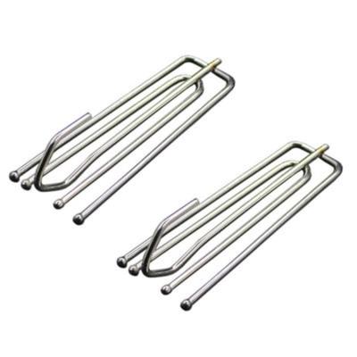 China Modern Zejia Stainless Steel Four-claw Hook Korea S Hook Cloth Curtain Accessories Antirust for sale