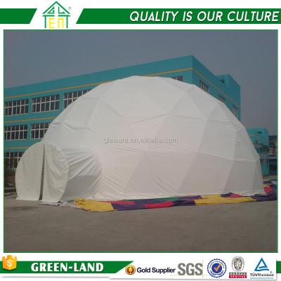 China PVC geodesic dome tent, steel frame dome gazebo, dome shade for events for sale