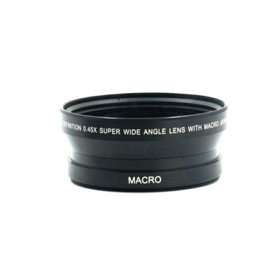 China Aluminum alloy + 77mm HD Super optical lens wide angle lens, extra lens, camera lens for sale