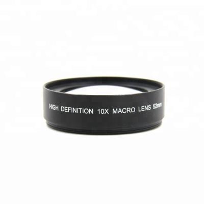 China High Definition 10X Macro Lens 52mm Portable Camera Lens for sale