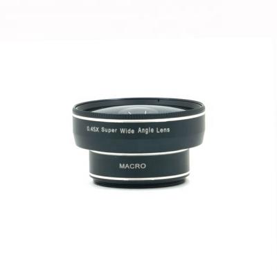 China 0.45X Wide Angle Lens Portable Super Cell Phone Lens for sale