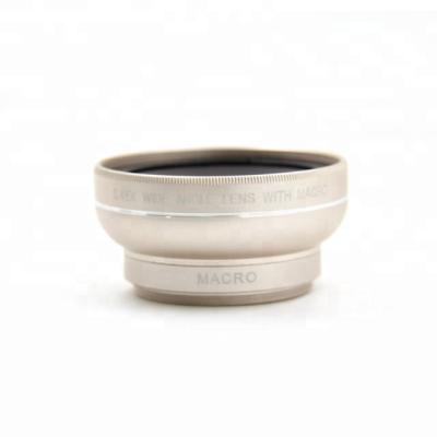 China 0.45X Portable Wide Angle Lens With Macro For Cellphone Lens for sale