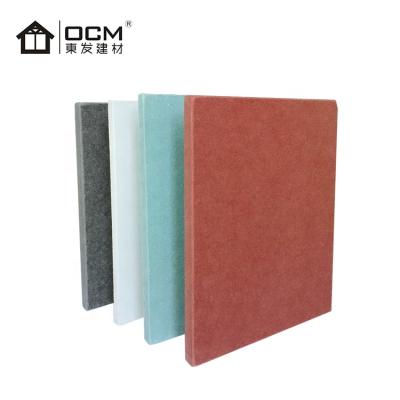 China High Quality OCM Brand Perforated Exterior Wall Fiber Cement Board Panel Fireproof Decorative Cladding for sale