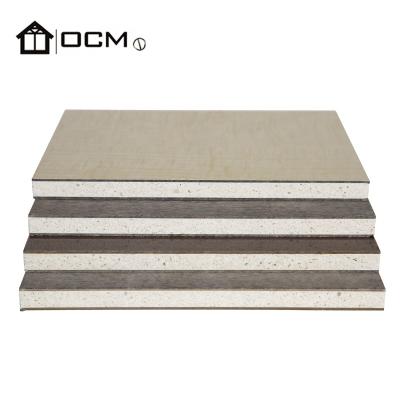 China Fireproofing 1200X2400mm High Quality Flame Retardant And Waterproof HPL Laminated Decorative MgO Panel Plates for sale