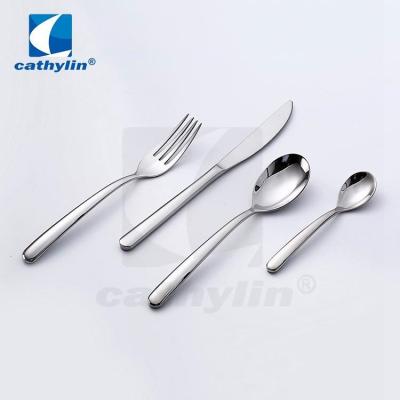 China Auction House Hand Forged Stainless Steel Flatware Sustainable Hot Polishing Set for sale