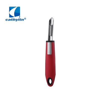 China Viable Wholesale Stainless Steel Kitchen Instruments Fruit Onion Peeler Hollow Puncher Promotion Fruit Vegetable Tools for sale