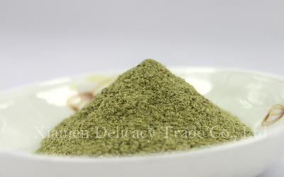 China Green Freeze Dried Vegetable Powder Bulk Dried Cucumber for Cooking for sale