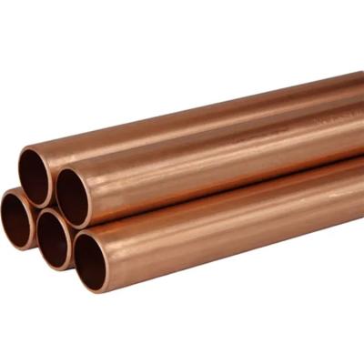 China Refrigerator factory wholesale T2 C10100 C10200 copper tube cheap price 99.99% air condition or copper pipe for sale