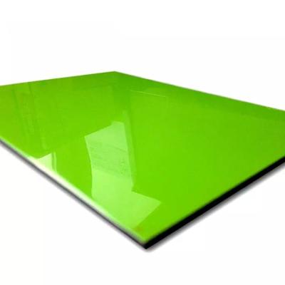 China Low Glass 4x8 High Gloss Aluminium Composite Panel NANO Surface Coating Various Colors for sale