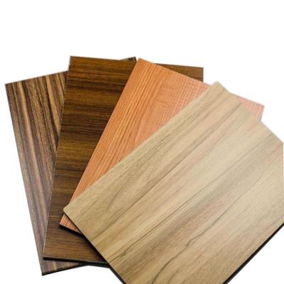 China 1220*2440cm High Gloss Wooden 3mm Aluminum Composite ACP ACM Panel for sale