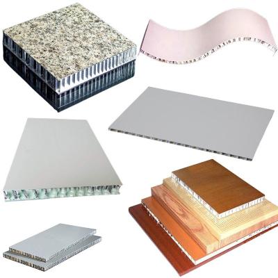 China Durable Printing Aluminum Composite Honeycomb Stone Panels with Customized Thickness for sale