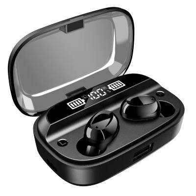 China In-ear new products tws T18 earphones T18 tws wireless earphone with charging box in ear use for mobile phone for sale