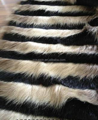 China Shrink-Resistant Artificial Fur Animal Fabric For Clothing Fur for sale