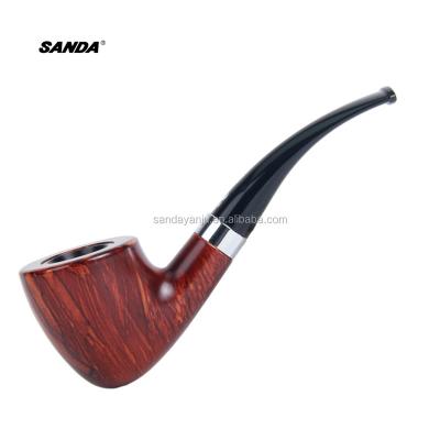 China Bakelite Getting Nostalgic Classic Bakelite Curved Pipe Kit Tobacco Pipe Loop Filter Pipe FREE Shipping SD-726 for sale