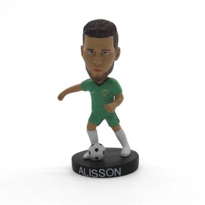 China Handmade custom made footballer bobbleheads dolls professionally made from Europe for sale