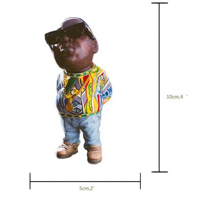 China Wholesale Europe Hiphop Resin Figure Legendary Tube And Tupac Figurine For Desktop Decoration for sale