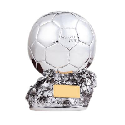 China Wholesale Europe Resin World Cup Soccer Trophyfor Decor for sale