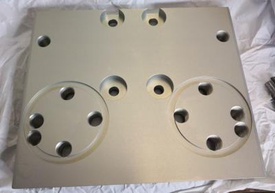 China Custom 7075 T6 Aluminum Sheet Plate  Aluminium Carrete Mesa Used On Epiroc Drilling Rig for sale