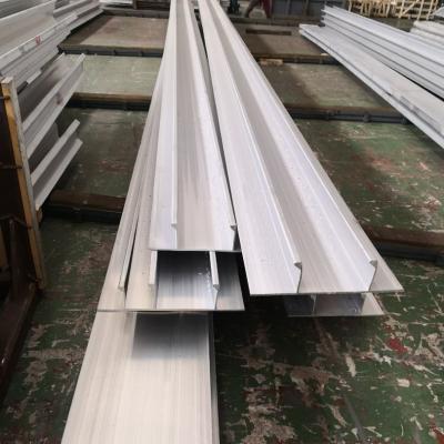 China U Channel Constructional Aluminium Extruded Profiles 4800mm for sale