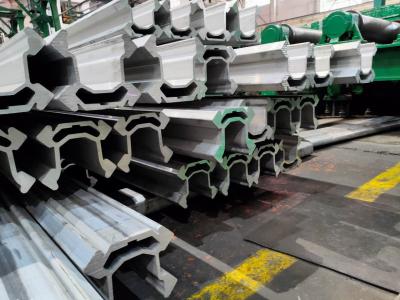 China BMH2000 Aluminium Feed Beam Extruded Profiles Blasting Usage for sale