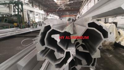 China Quarrying Industry Aluminium Extruded Profiles 6M Heat Treatment Feed Beam for sale