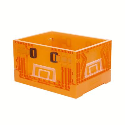 China Viable Creative Folding Storage Container Plastic Anti-static Collapsible Storage Boxes And Bins For Car for sale