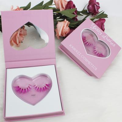 China Wholesale 3d 25mm natural soft mink eyelash customized eyelash box rose custom logo heart shaped eyelash box seller for sale